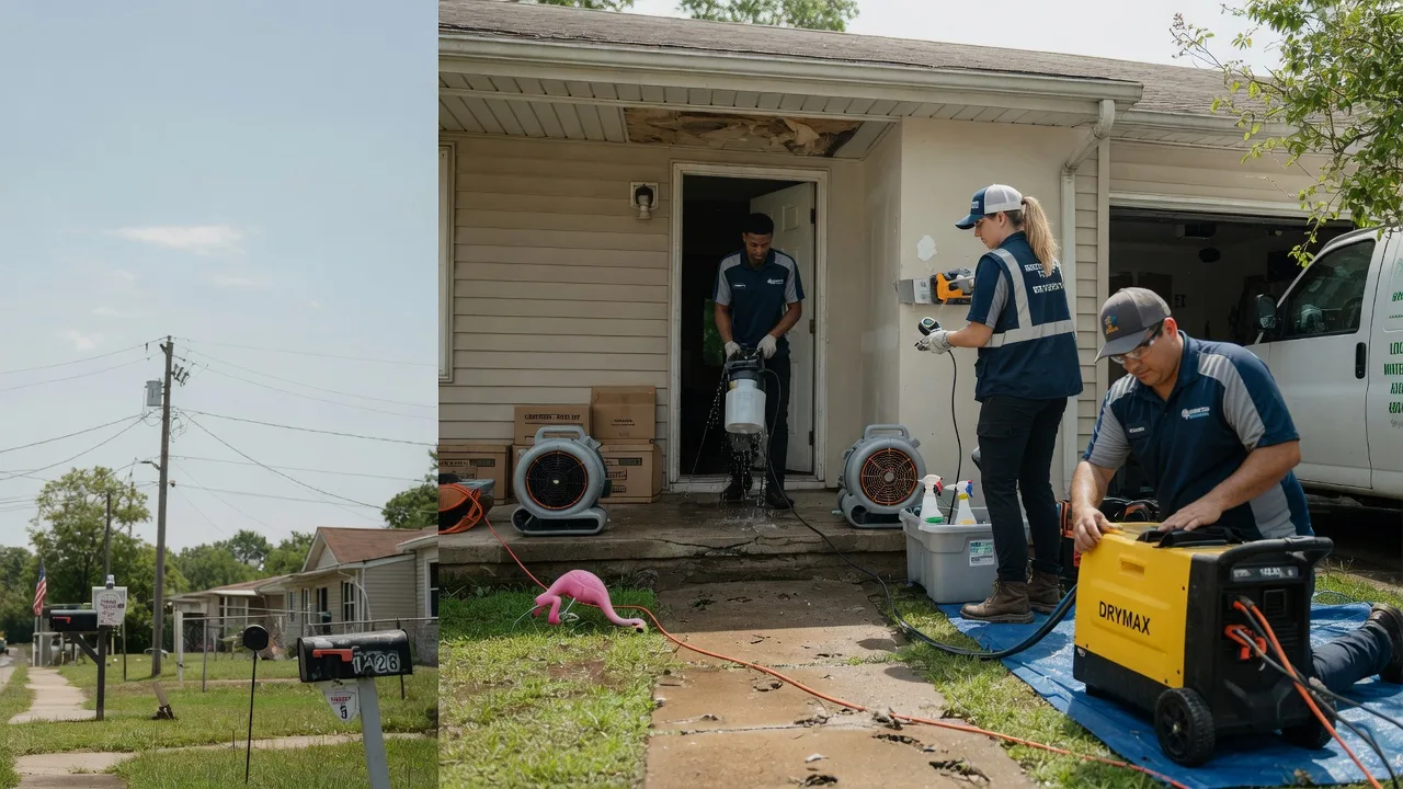 Storm Damage Water Removal in Chico, CA near me